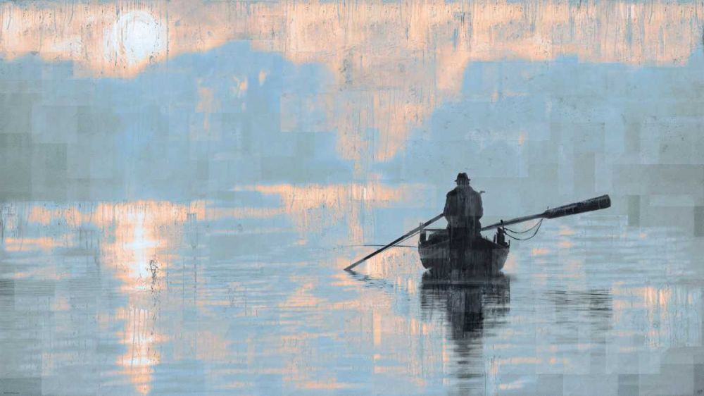Peace Sunset art print by Marta Wiley for $57.95 CAD