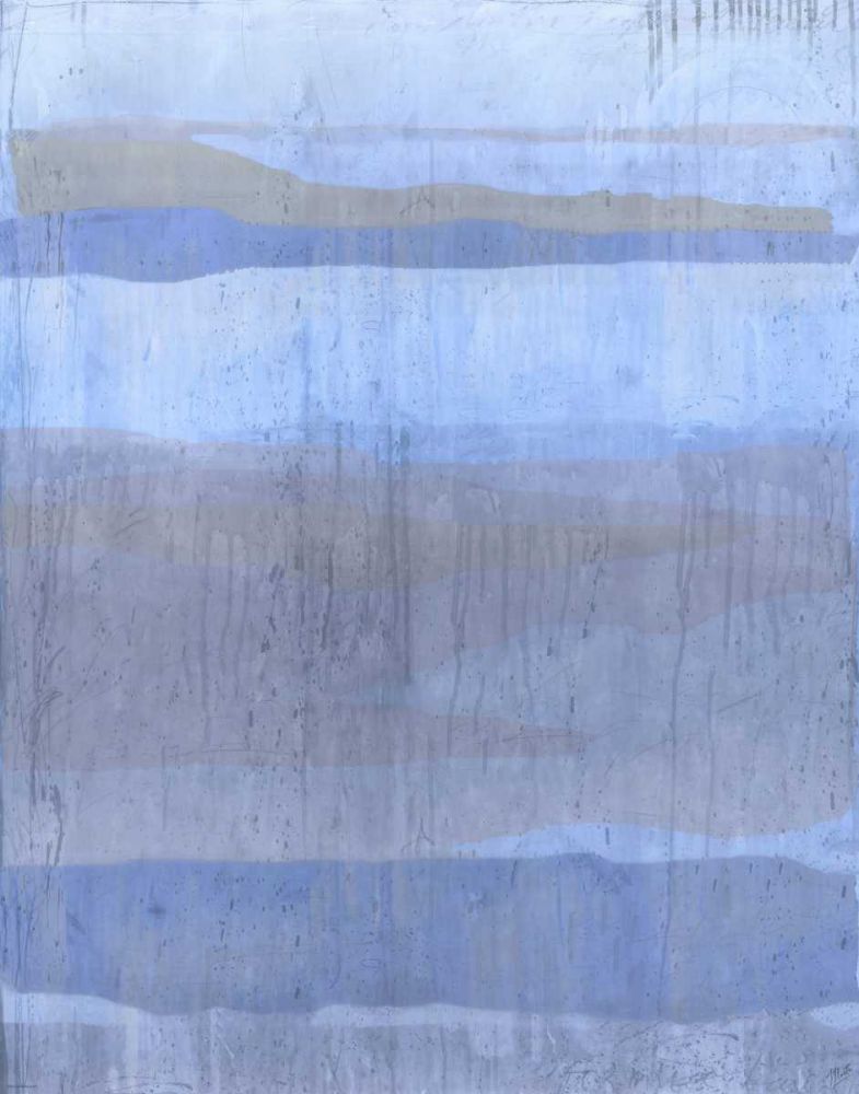 Blue Abstract  V art print by Marta Wiley for $57.95 CAD