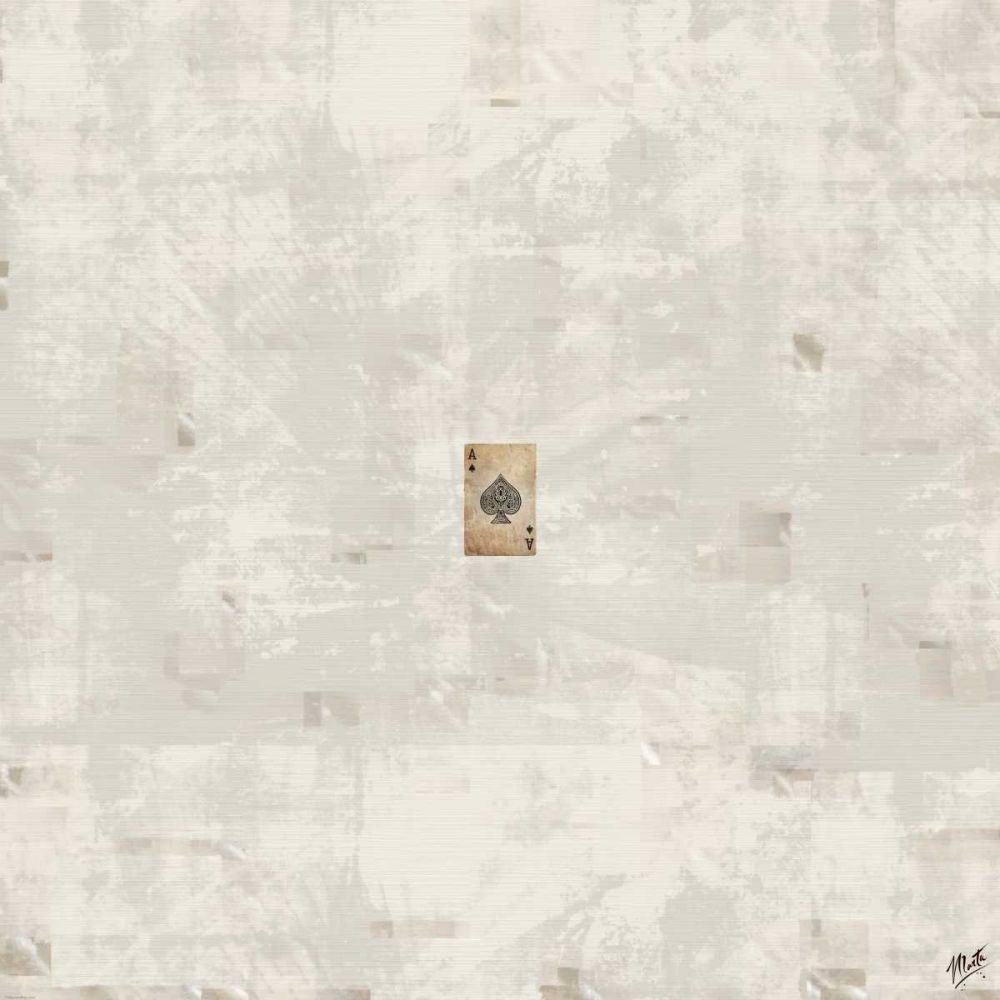 Silk Square Collage With Ace Card art print by Marta Wiley for $57.95 CAD