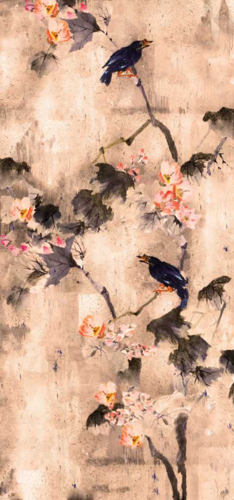 Song Bird Sepia art print by Marta Wiley for $57.95 CAD
