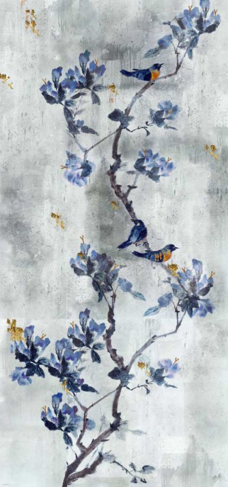 Song Bird Gray art print by Marta Wiley for $57.95 CAD