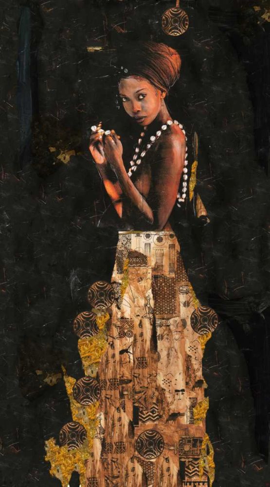Queen Of Excellence- full length II art print by Marta Wiley for $57.95 CAD
