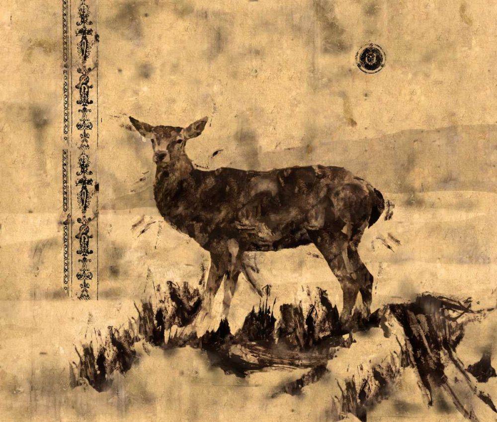 Deer art print by Marta Wiley for $57.95 CAD