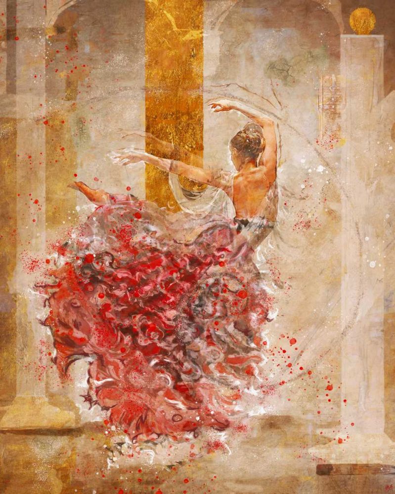 Temple Dancer III art print by Marta Wiley for $57.95 CAD