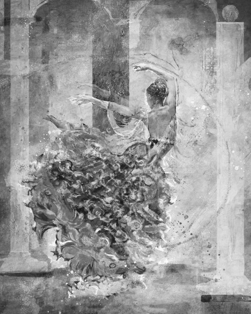 Temple Dancer BAndW art print by Marta Wiley for $57.95 CAD