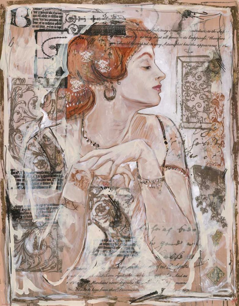 Vintage Doll II art print by Marta Wiley for $57.95 CAD