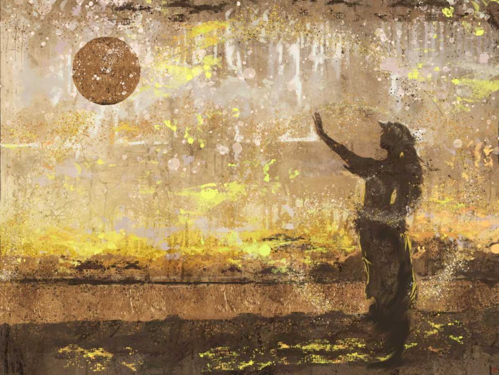 Hawain Sun Salutation art print by Marta Wiley for $57.95 CAD