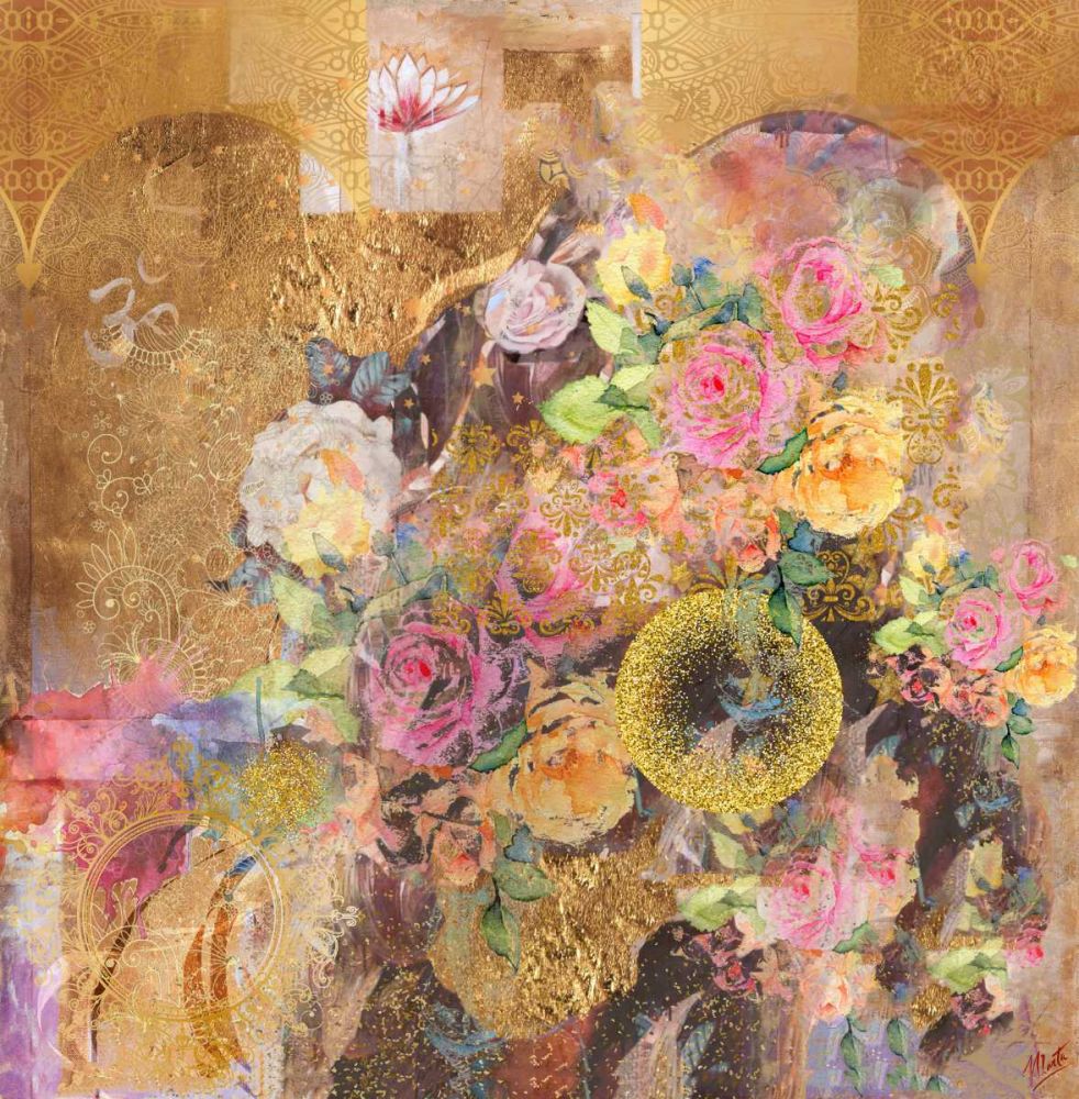 Rose Abstract art print by Marta Wiley for $57.95 CAD