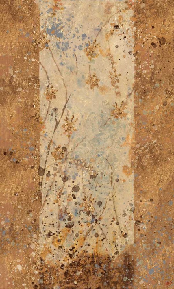 Golden Panel I art print by Marta Wiley for $57.95 CAD
