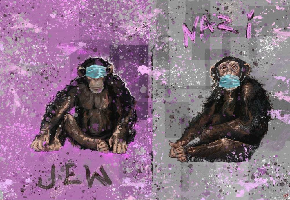 Monkey Mind I art print by Marta Wiley for $57.95 CAD