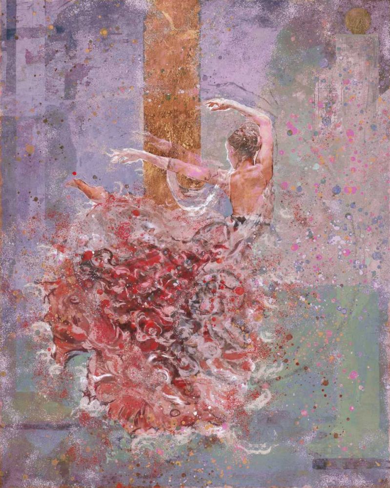 Temple dancer pink art print by Marta Wiley for $57.95 CAD