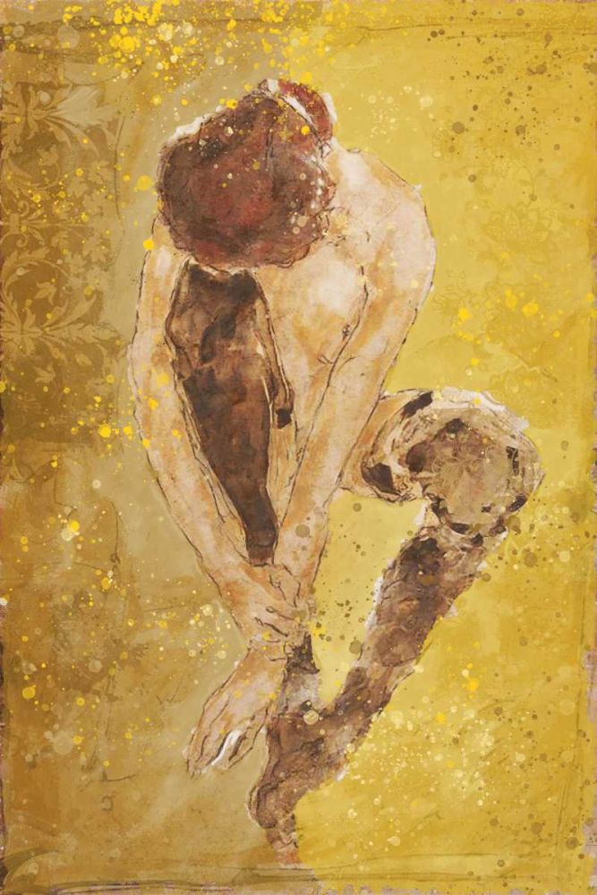 Yellow Golden Repose art print by Marta Wiley for $57.95 CAD