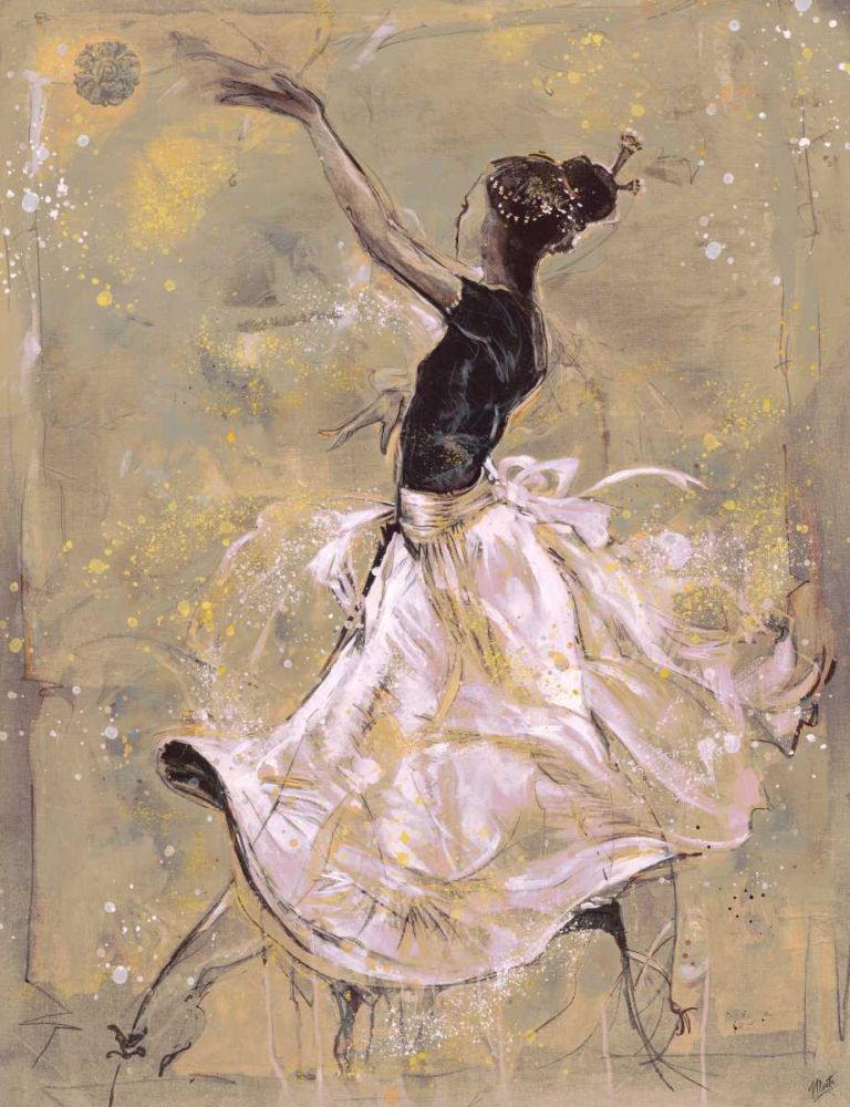 Living The Dream- Gold art print by Marta Wiley for $57.95 CAD