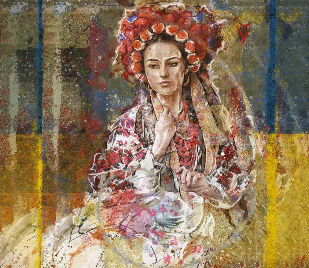 Ukraine I Vertical art print by Marta Wiley for $57.95 CAD