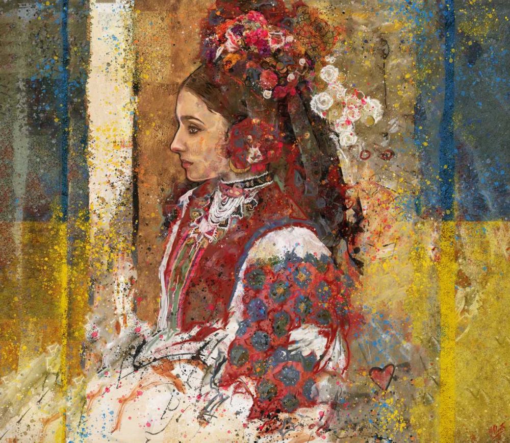 Ukraine II Vertical art print by Marta Wiley for $57.95 CAD