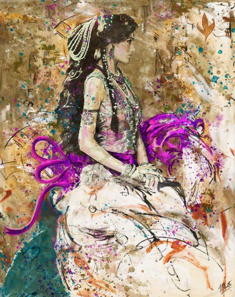 Bollywood I art print by Marta Wiley for $57.95 CAD