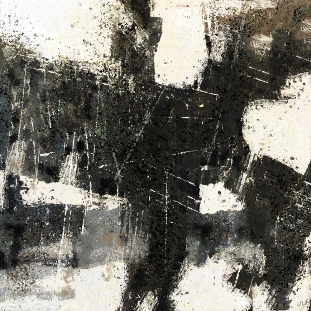 Abstract Black And White art print by Marta Wiley for $57.95 CAD