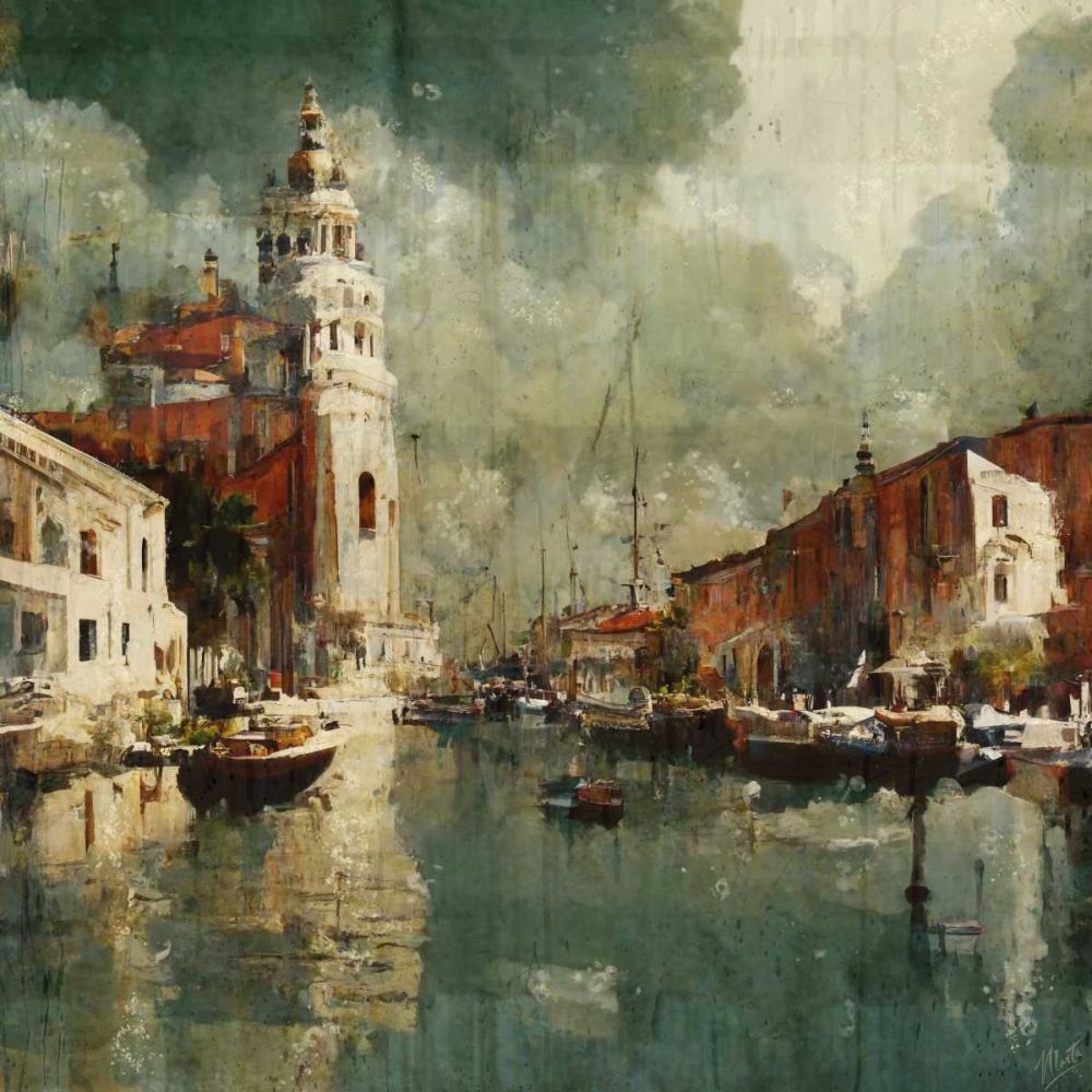 Rainy day in Venice I art print by Marta Wiley for $57.95 CAD