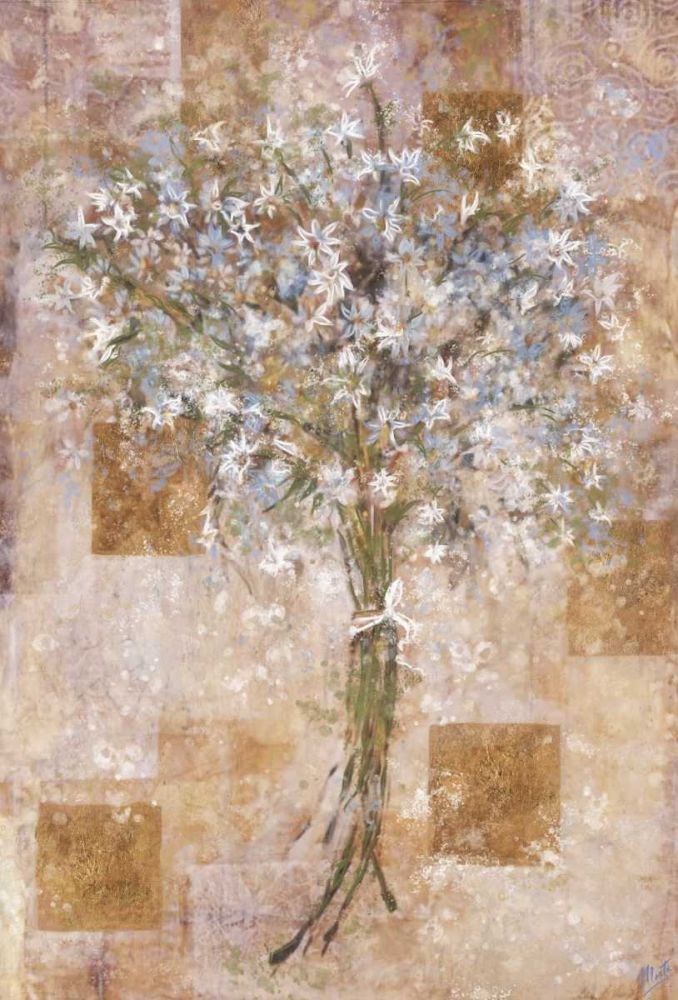 Blue Flowers art print by Marta Wiley for $57.95 CAD