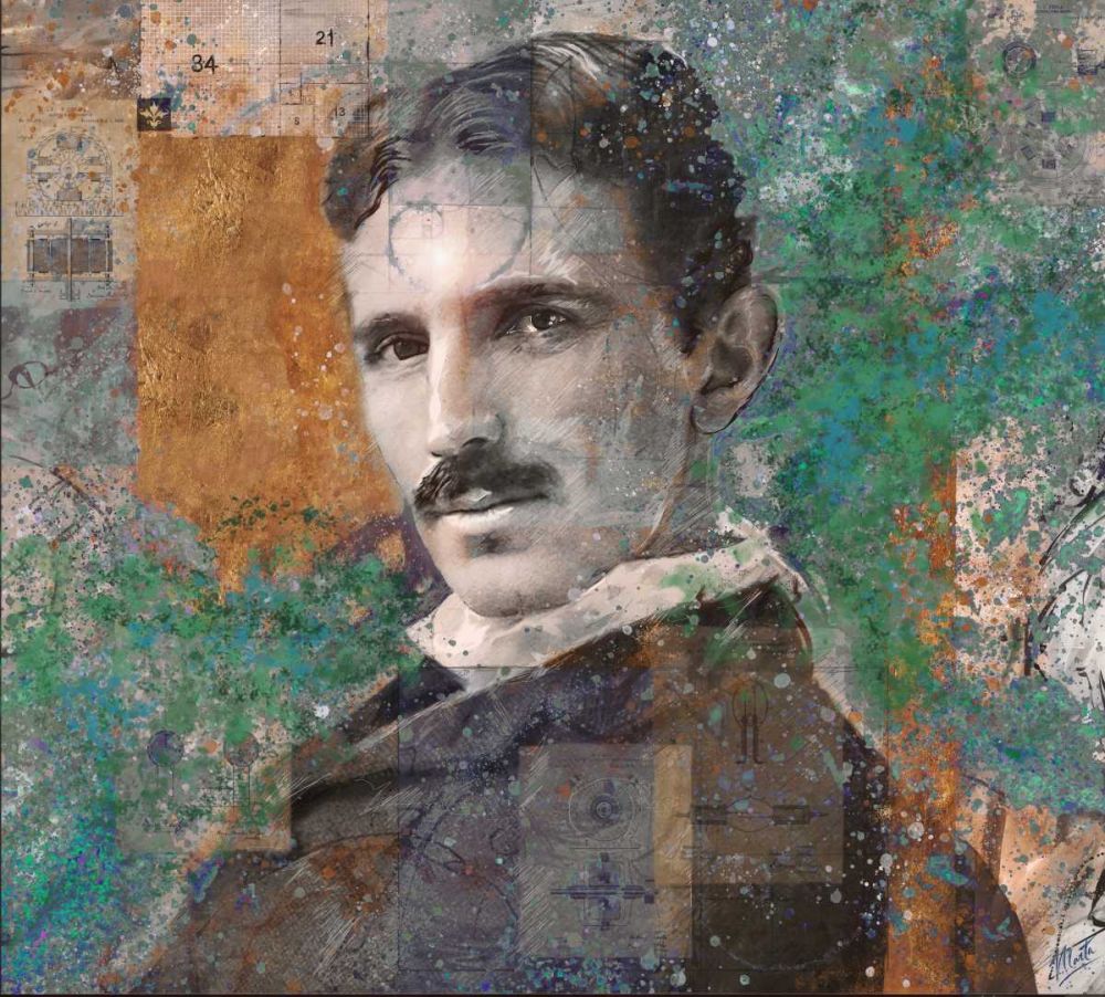 Tesla Green art print by Marta Wiley for $57.95 CAD