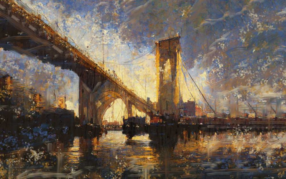 Brooklyn Bride Horizontal II art print by Marta Wiley for $57.95 CAD