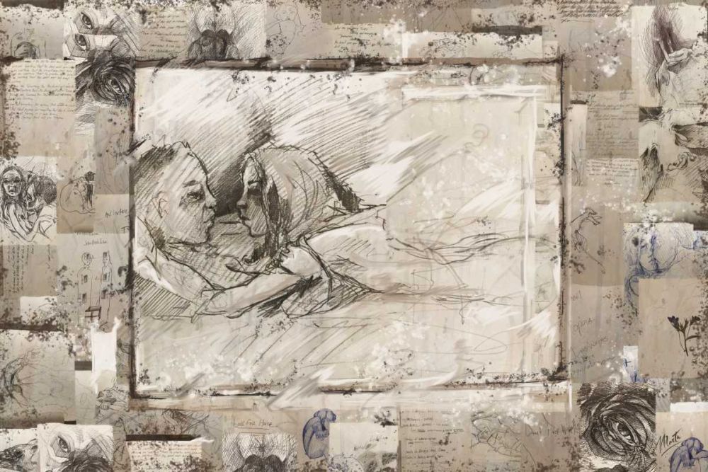 Rebound sketch collage art print by Marta Wiley for $57.95 CAD