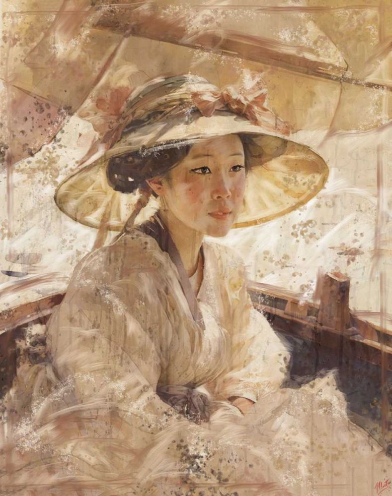 Japanese Beauty I art print by Marta Wiley for $57.95 CAD