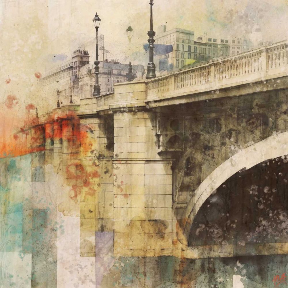 London Collage II art print by Marta Wiley for $57.95 CAD