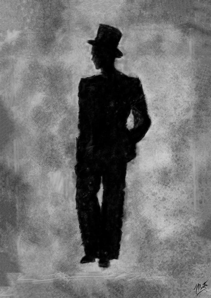 B And W Silhouette art print by Marta Wiley for $57.95 CAD