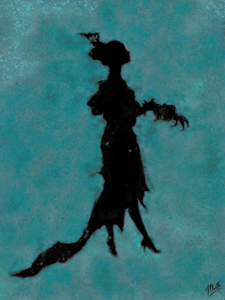 Blue Silhouette art print by Marta Wiley for $57.95 CAD