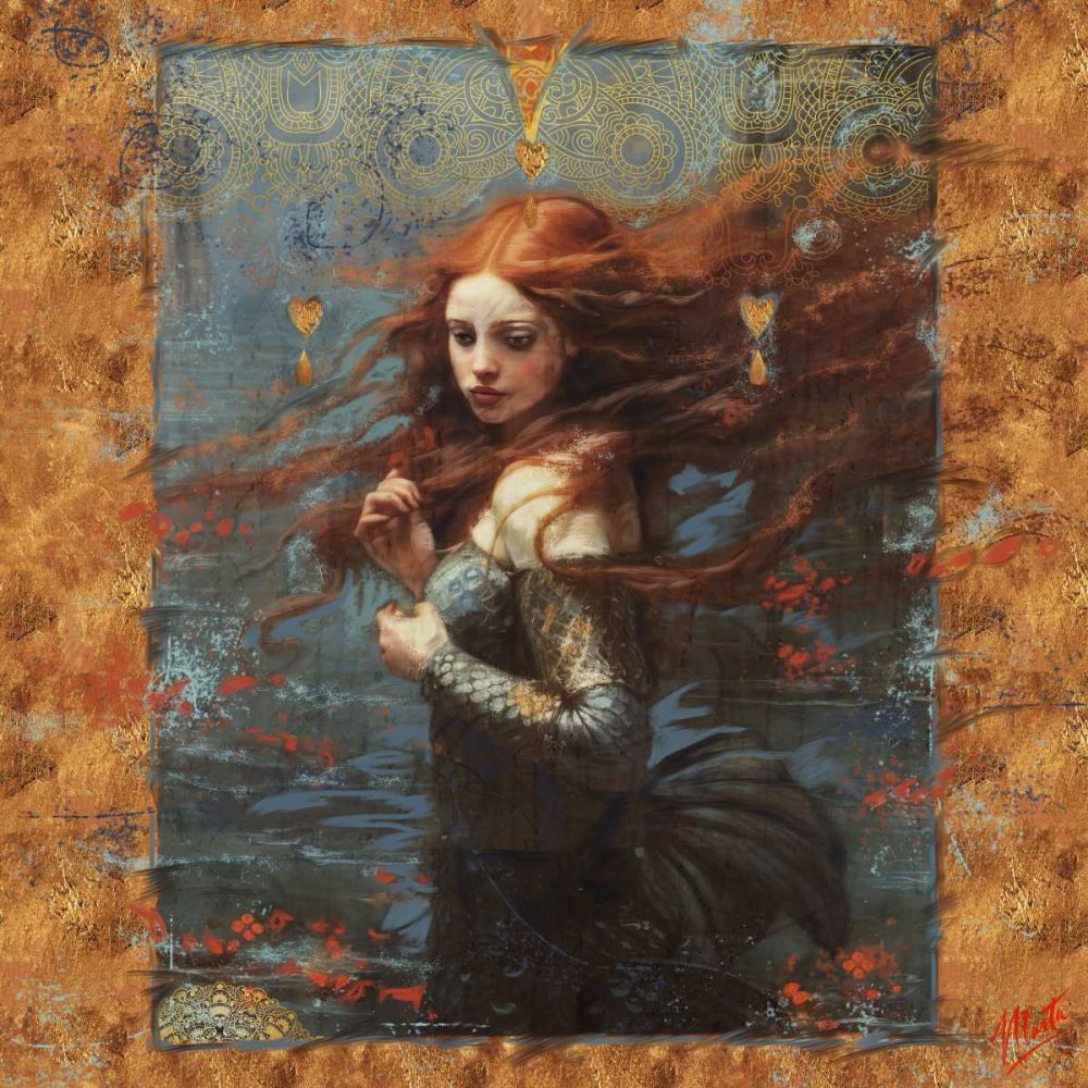 Mermaid I art print by Marta Wiley for $57.95 CAD
