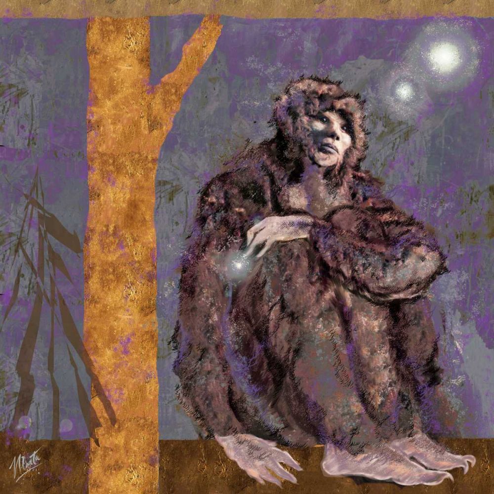 Sasquatch Conservation II art print by Marta Wiley for $57.95 CAD