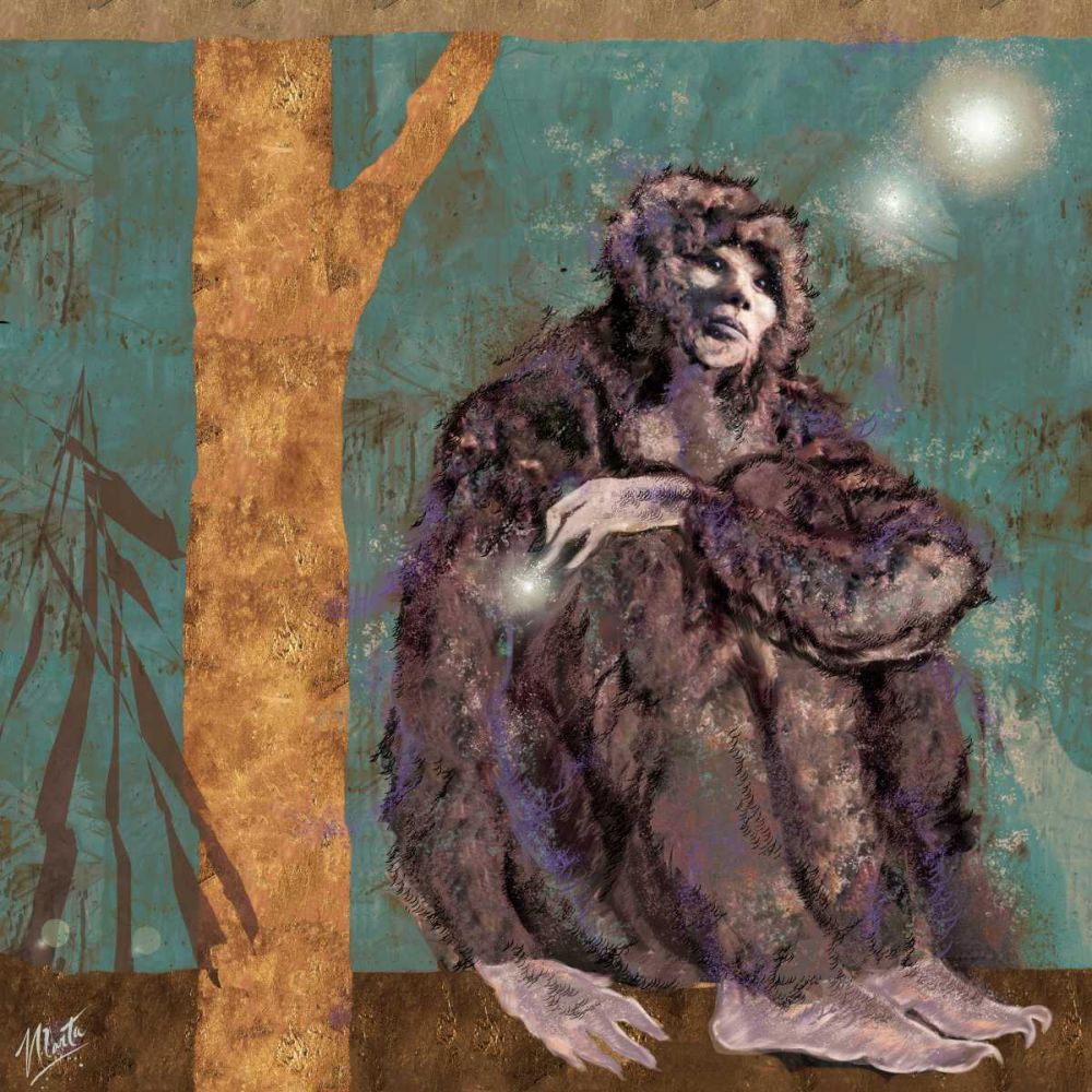 Sasquatch Conservation III art print by Marta Wiley for $57.95 CAD