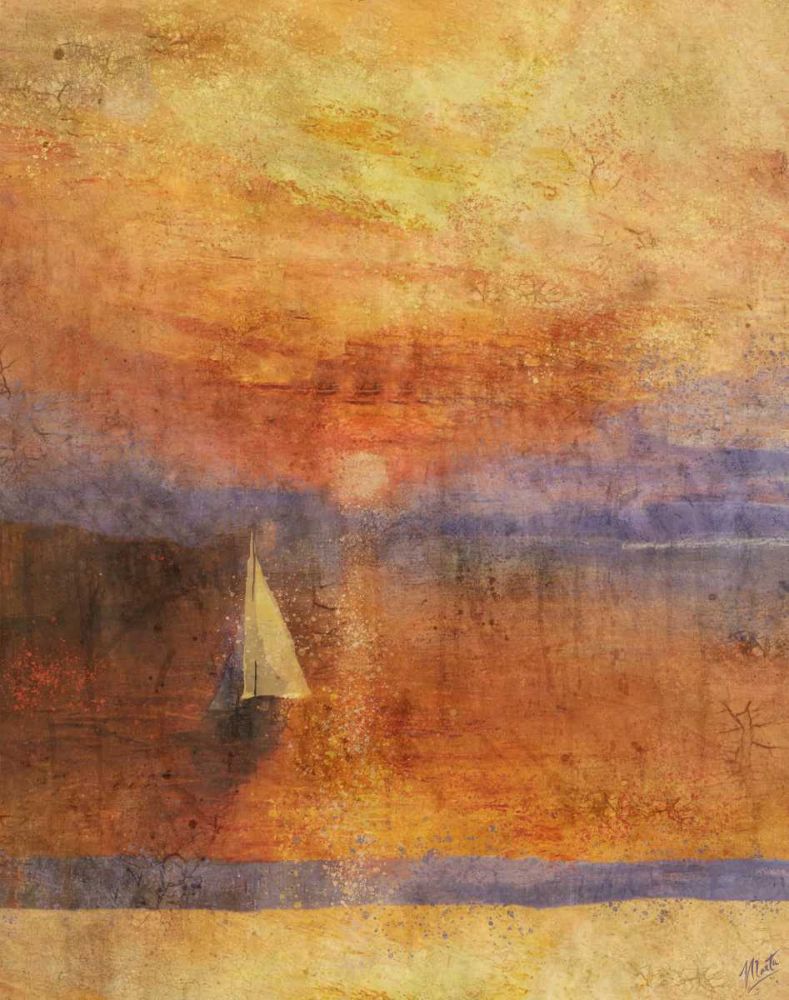 Sailing in summer art print by Marta Wiley for $57.95 CAD