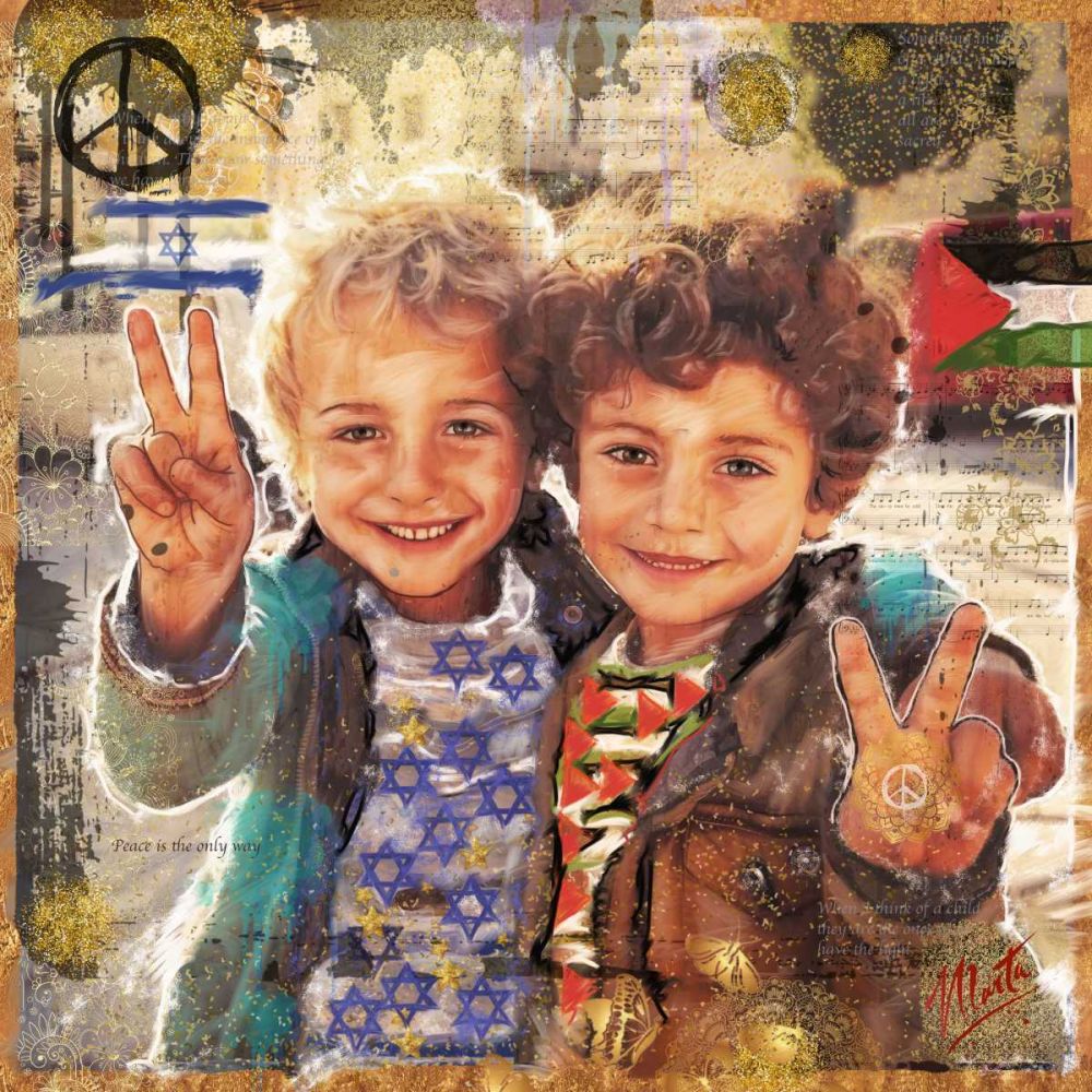 Peace II art print by Marta Wiley for $57.95 CAD