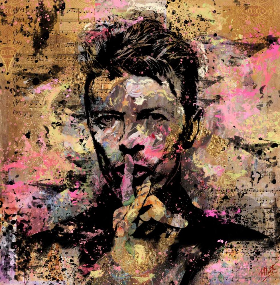 David Bowie I art print by Marta Wiley for $57.95 CAD