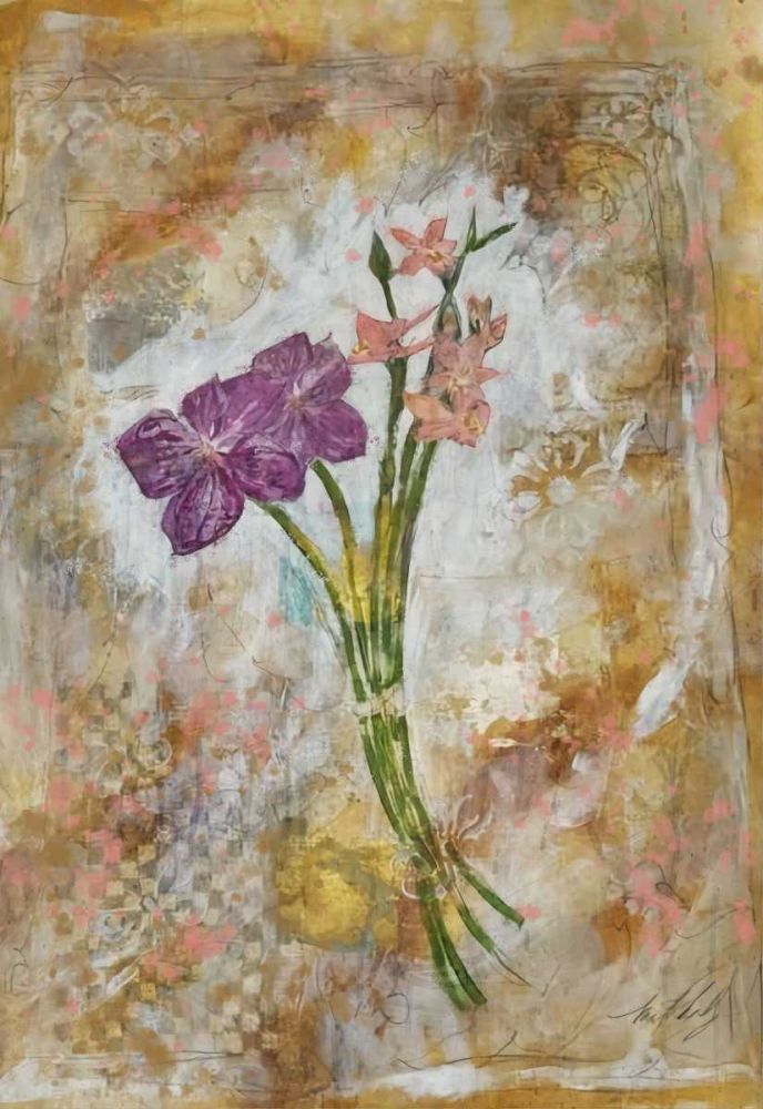 Lilies I art print by Marta Wiley for $57.95 CAD