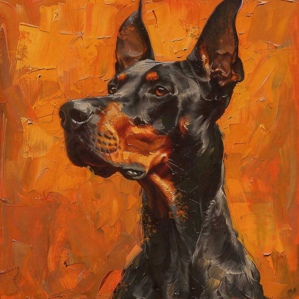 Doverman I art print by Marta Wiley for $57.95 CAD