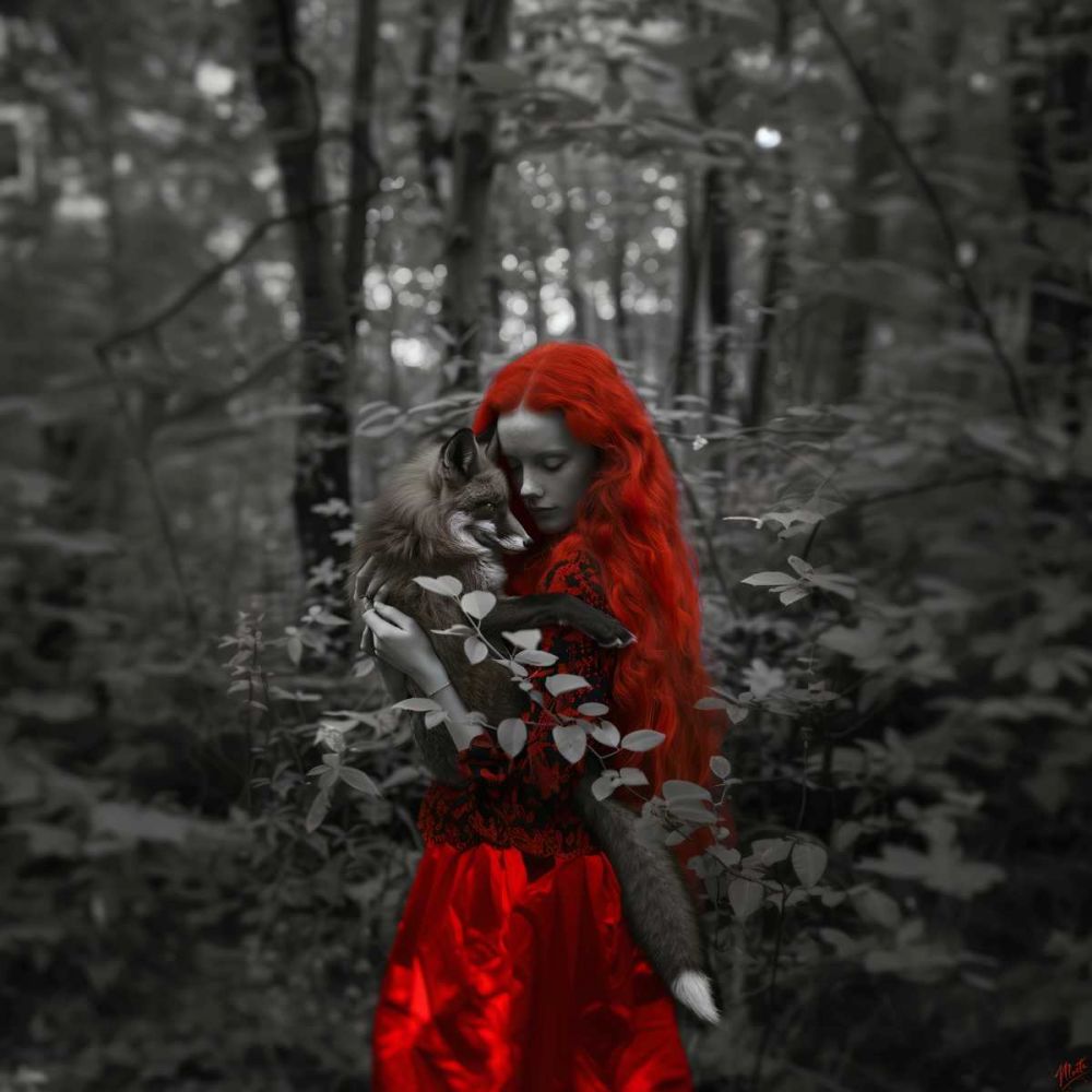 Enchanted IIII-border art print by Marta Wiley for $57.95 CAD