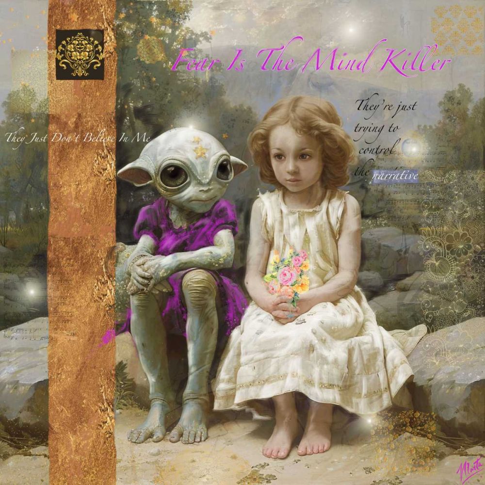 Fear is the mind killer art print by Marta Wiley for $57.95 CAD