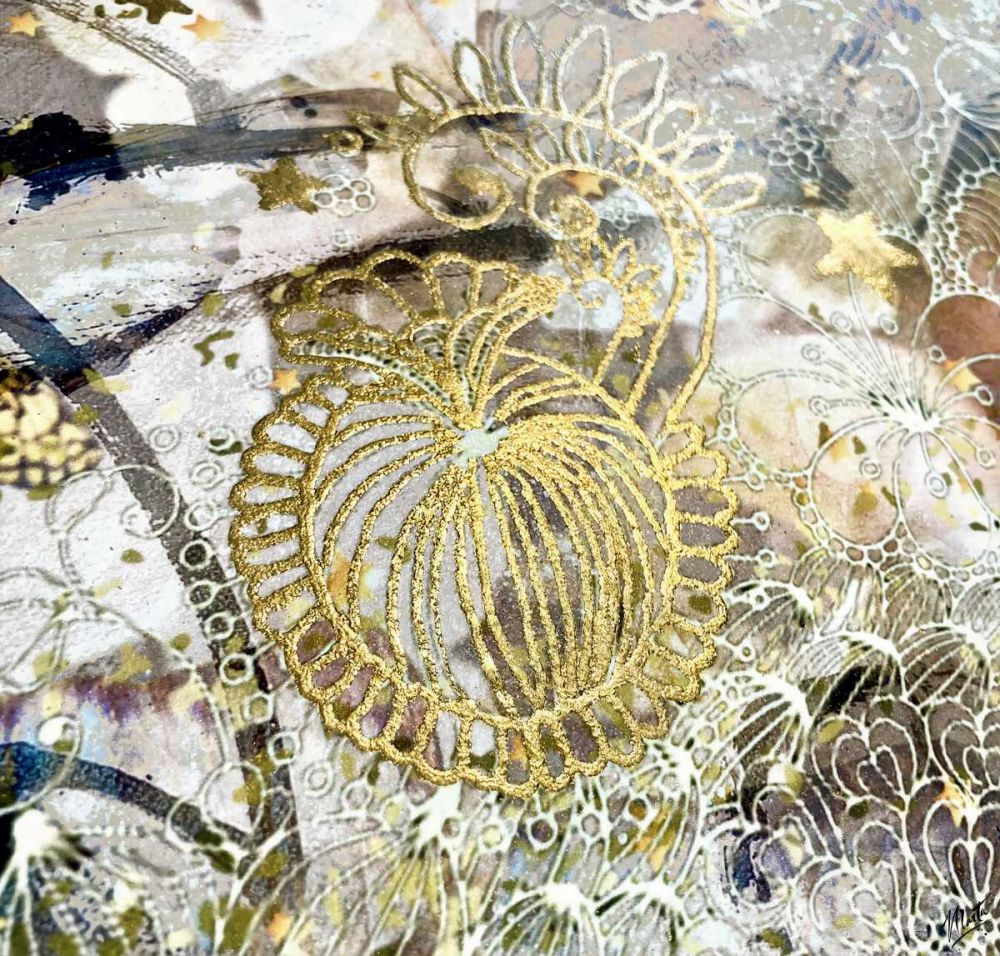 Paper collage I art print by Marta Wiley for $57.95 CAD