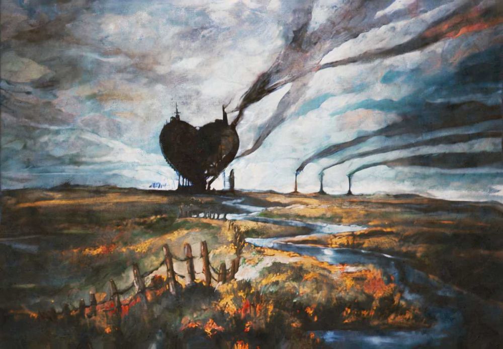 Mechanical Heart I art print by Marta Wiley for $57.95 CAD