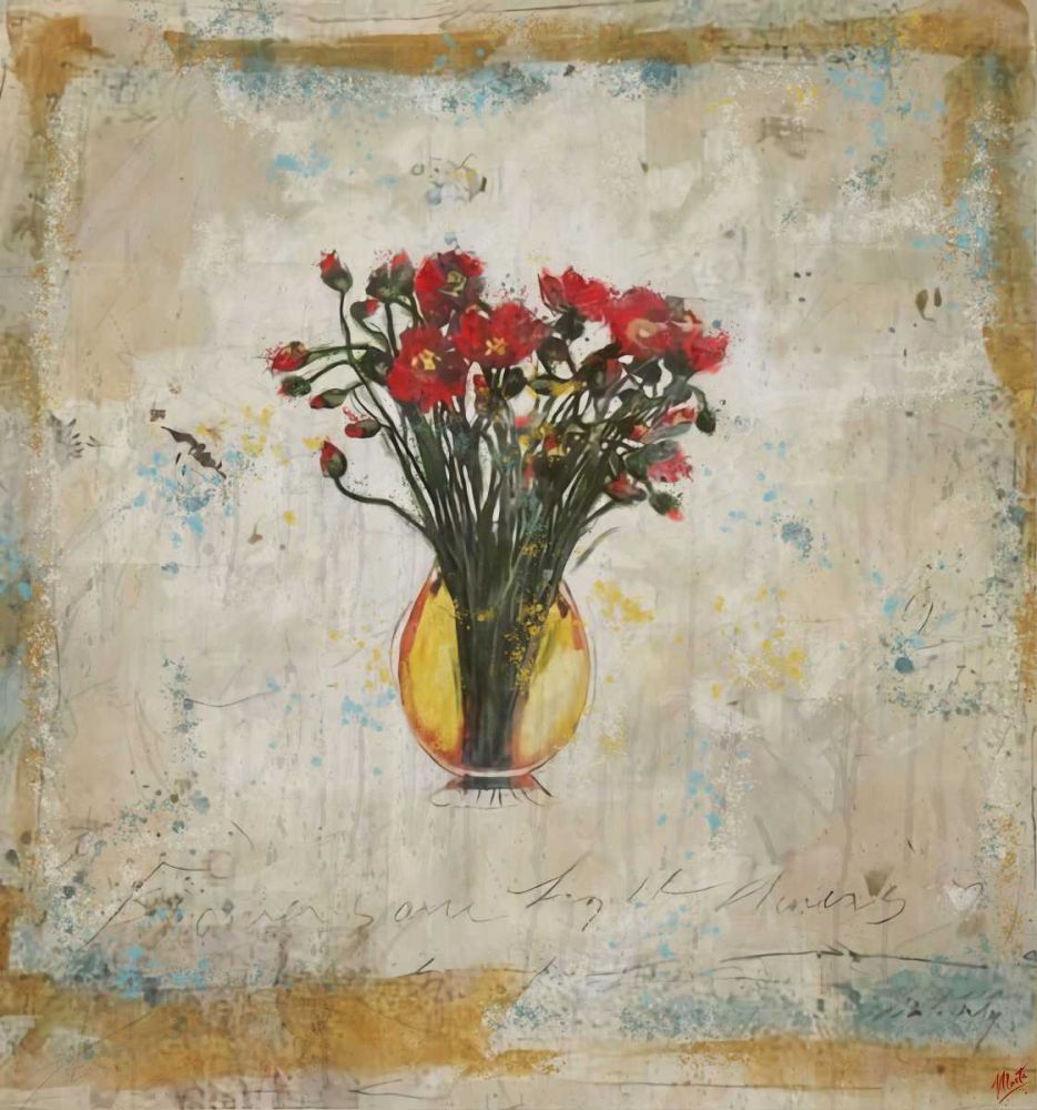 Red Poppies I art print by Marta Wiley for $57.95 CAD