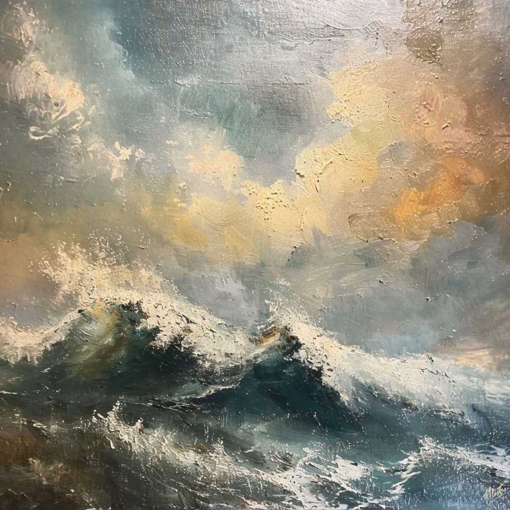 Detail Wave I art print by Marta Wiley for $57.95 CAD