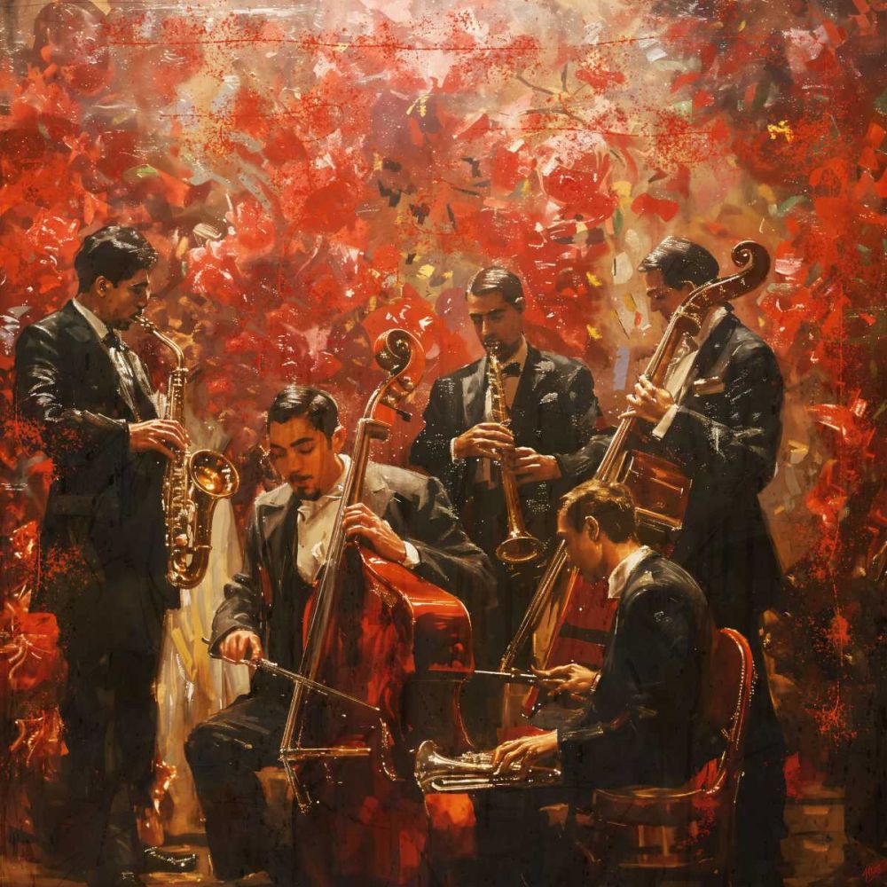 Play More Jazz IV art print by Marta Wiley for $57.95 CAD