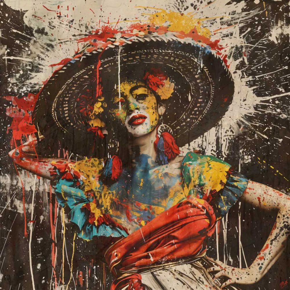 La Mexicana IIII art print by Marta Wiley for $57.95 CAD