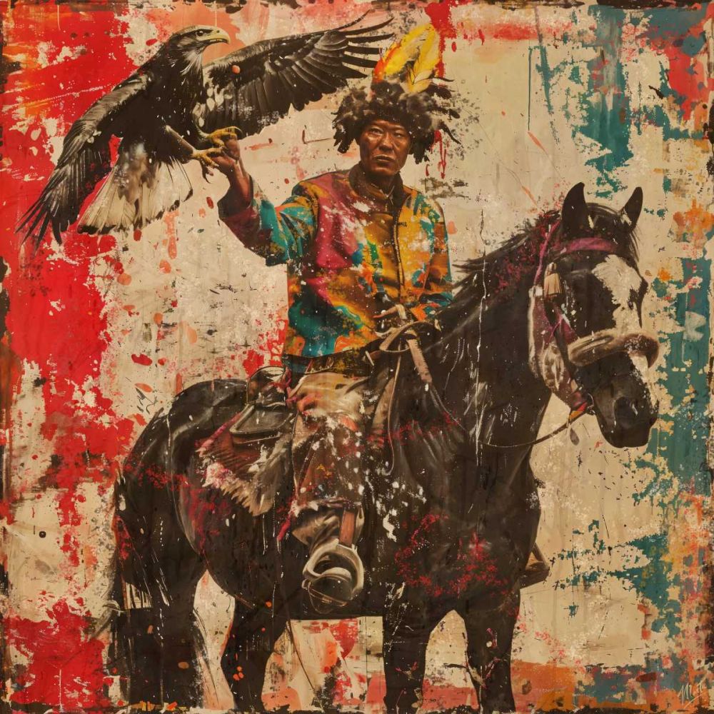 Mongolian Magic I art print by Marta Wiley for $57.95 CAD