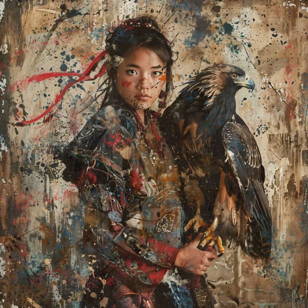 Mongolian Magic II art print by Marta Wiley for $57.95 CAD