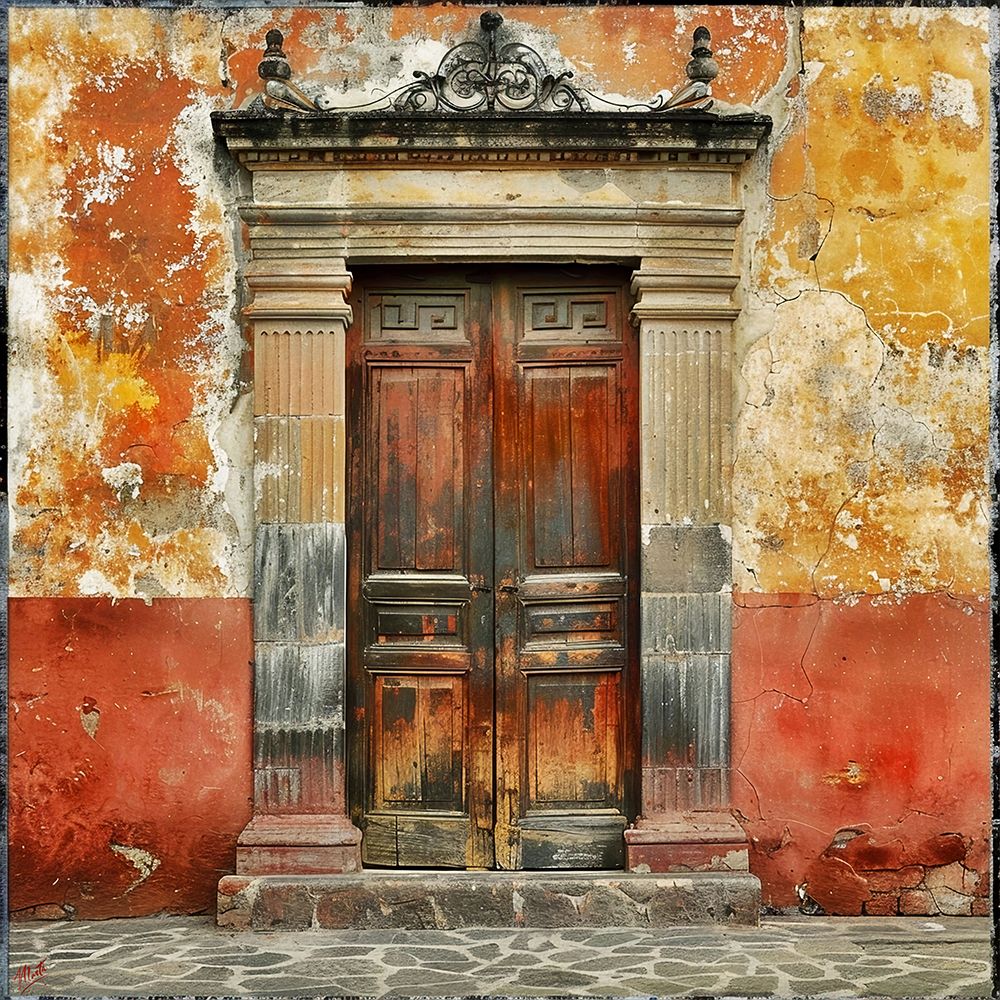 San Miguel Doors III art print by Marta Wiley for $57.95 CAD