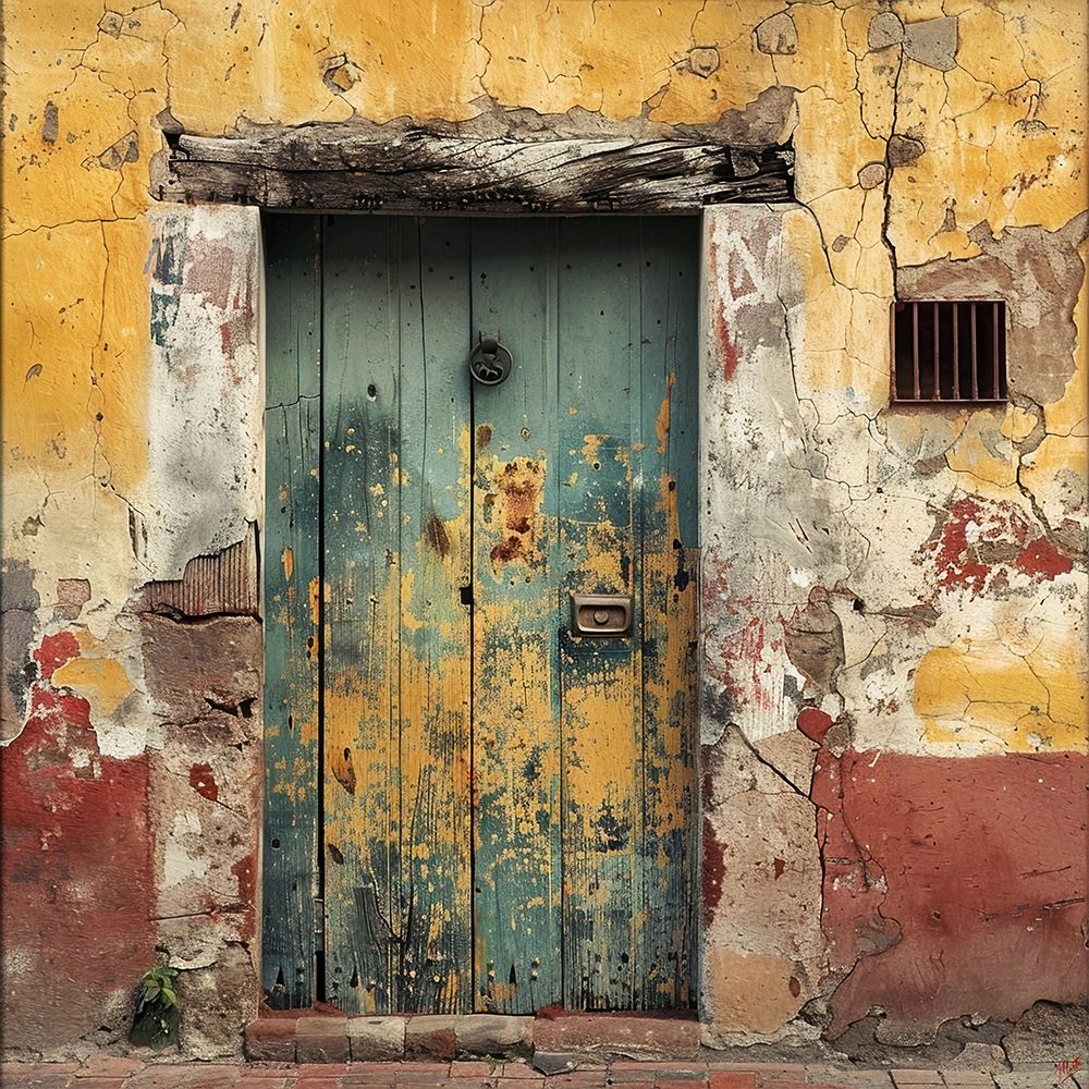 San Miguel Doors IIII art print by Marta Wiley for $57.95 CAD